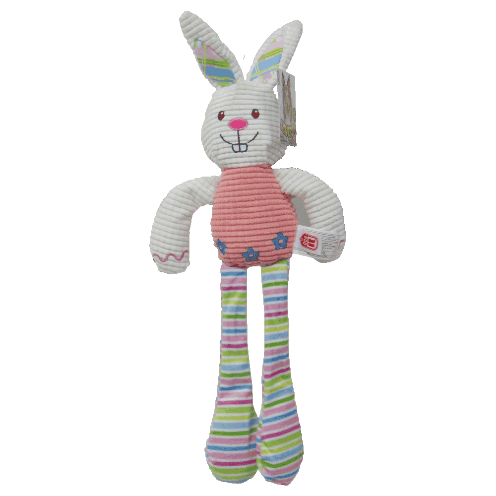 Imagen de Dogit Stuffies Conejo Rosa: peluche con forma de conejo