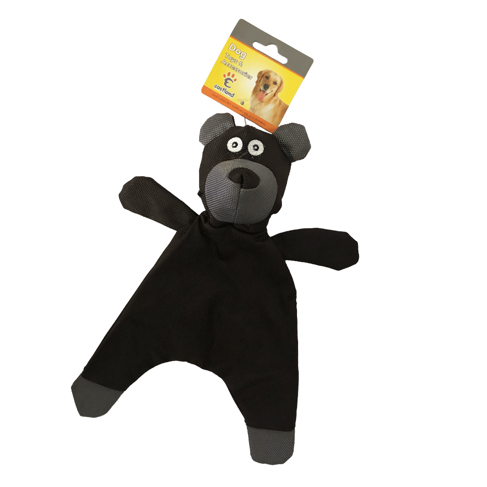 Imagen de producto Peluche oso plano para perros color marrón oscuro