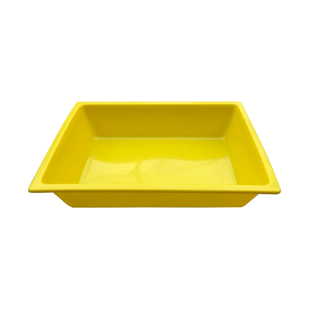 Imagen de Bandeja Sanitaria Pequeña para gatos en color amarillo