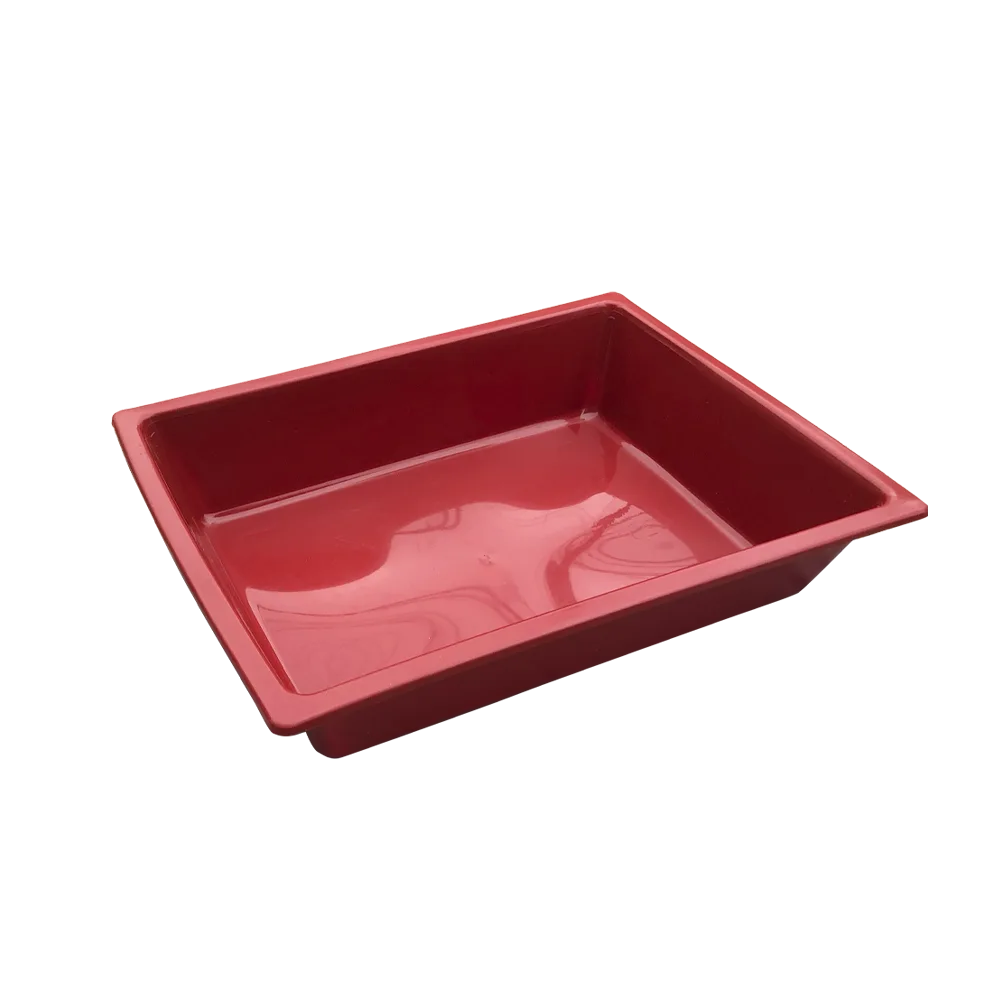 Imagen de Bandeja Sanitaria Pequeña para gatos en color rojo