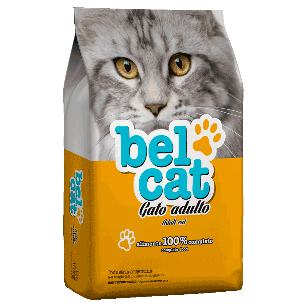 Bolsa naranja de alimento Belcat Gato Adulto de VitalCan