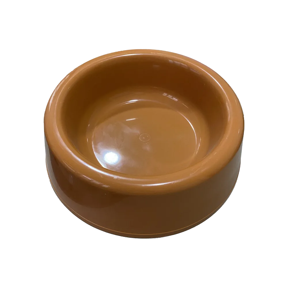 Imagen de Comedero Grande para perros de tallas grandes y gigantes en color naranja