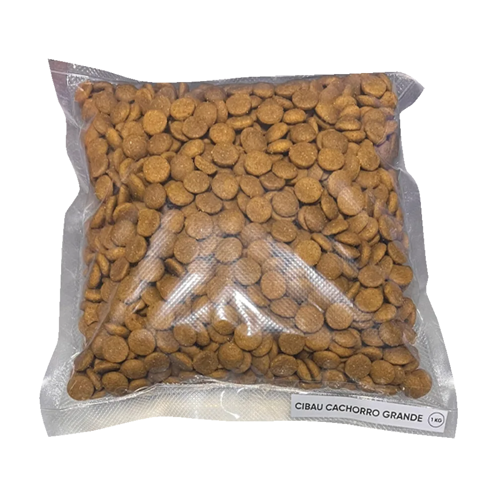 Bolsa negra con detalles verdes de Farmina Cibau Maxi Breeds