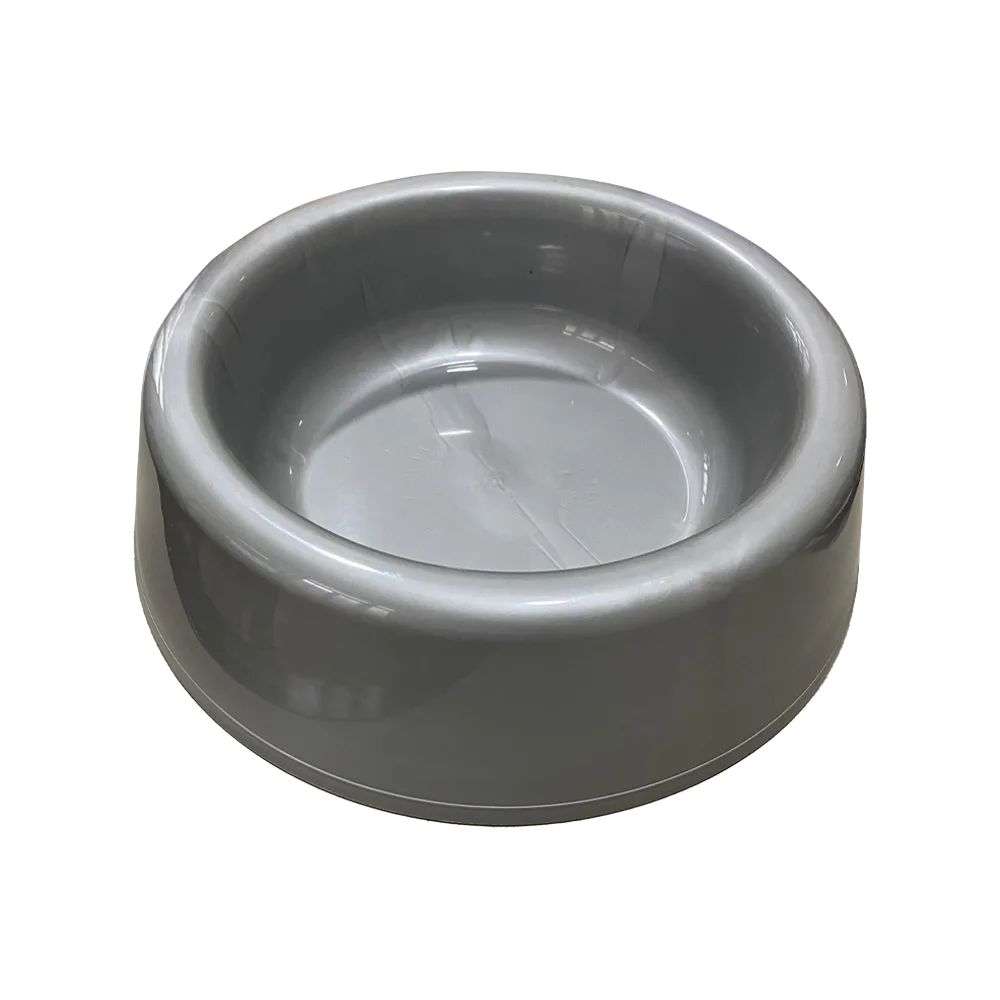 Imagen de Comedero Grande para perros de tallas grandes y gigantes en color plateado