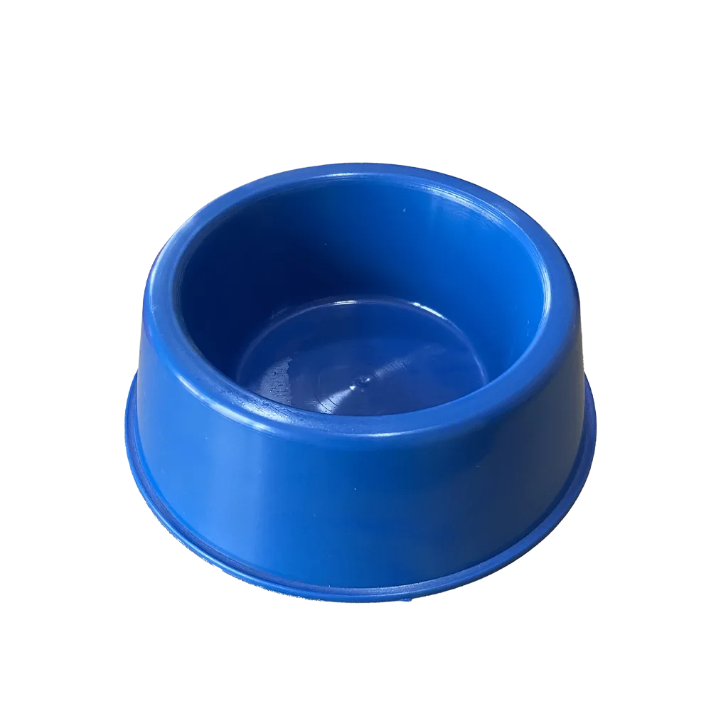 Imagen de Comedero Pequeño en color azul. Un plato para comida o agua para perros y gatos 