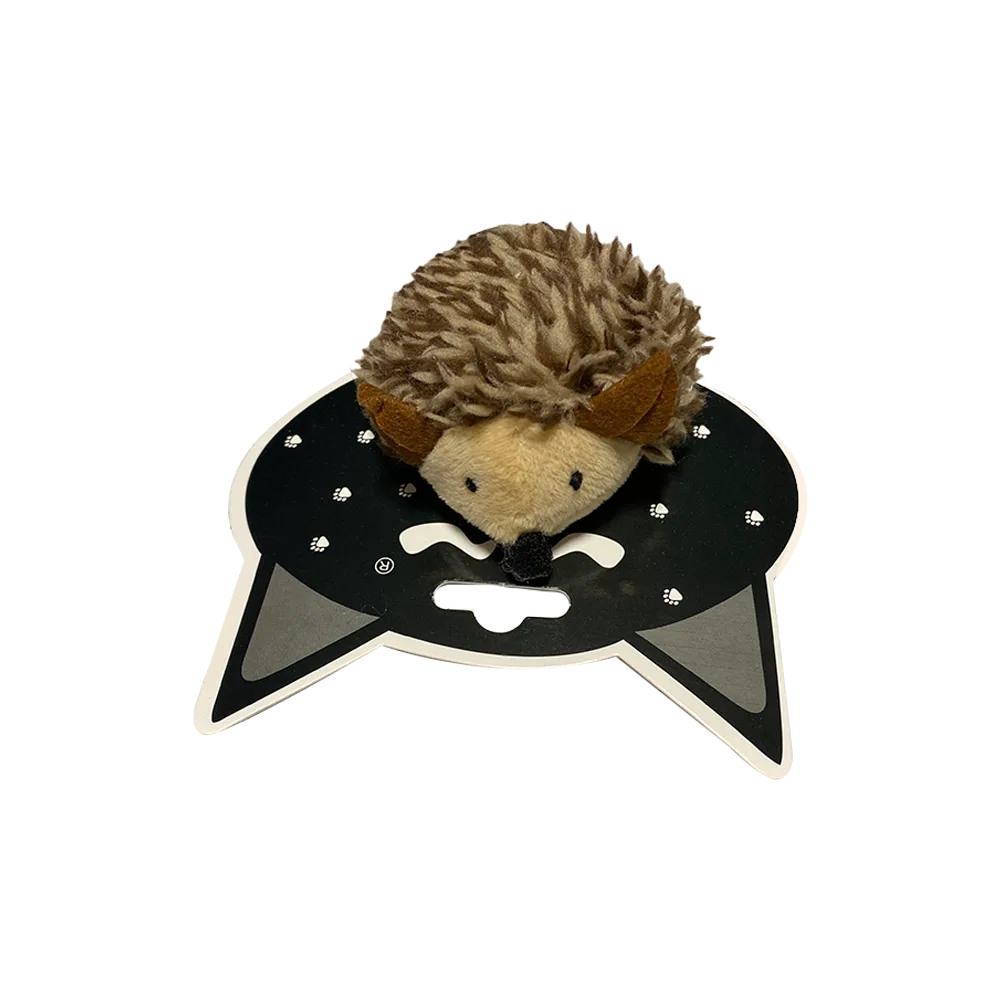 Ratón gris marrón peludo, es un juguete para gatos Ratón Vibrador de la marca Lili Mascota