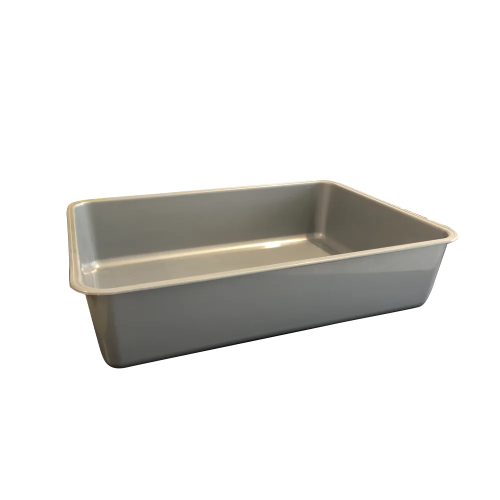 Imagen de Bandeja Sanitaria Mediana para gatos en color plateado