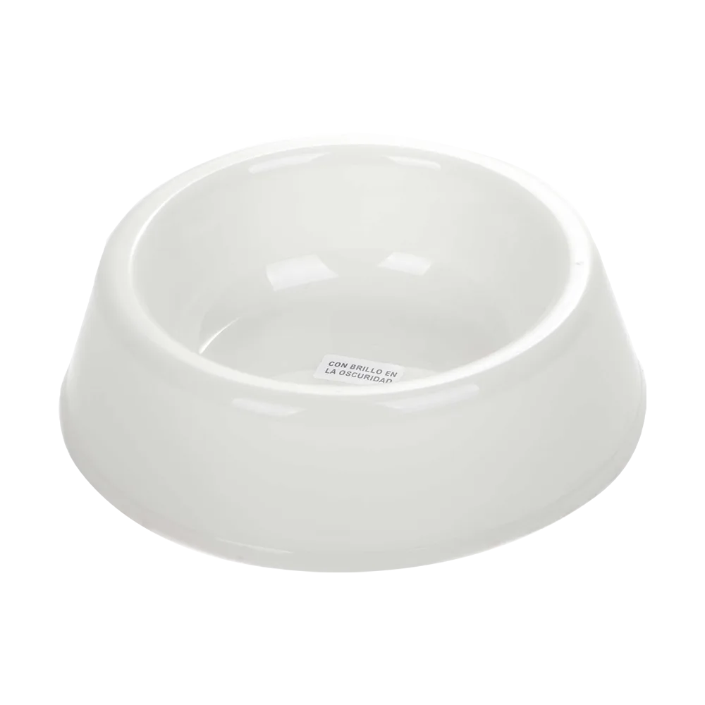 Imagen de Comedero Premium Fluorecente en color blanco para perros grandes 