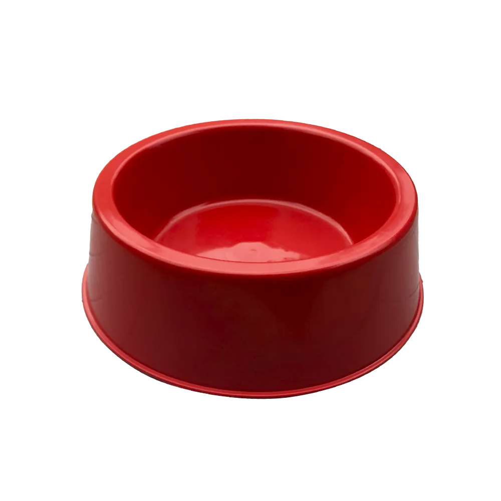 Imagen de Comedero Mediano en color rojo para perros de talla mediana