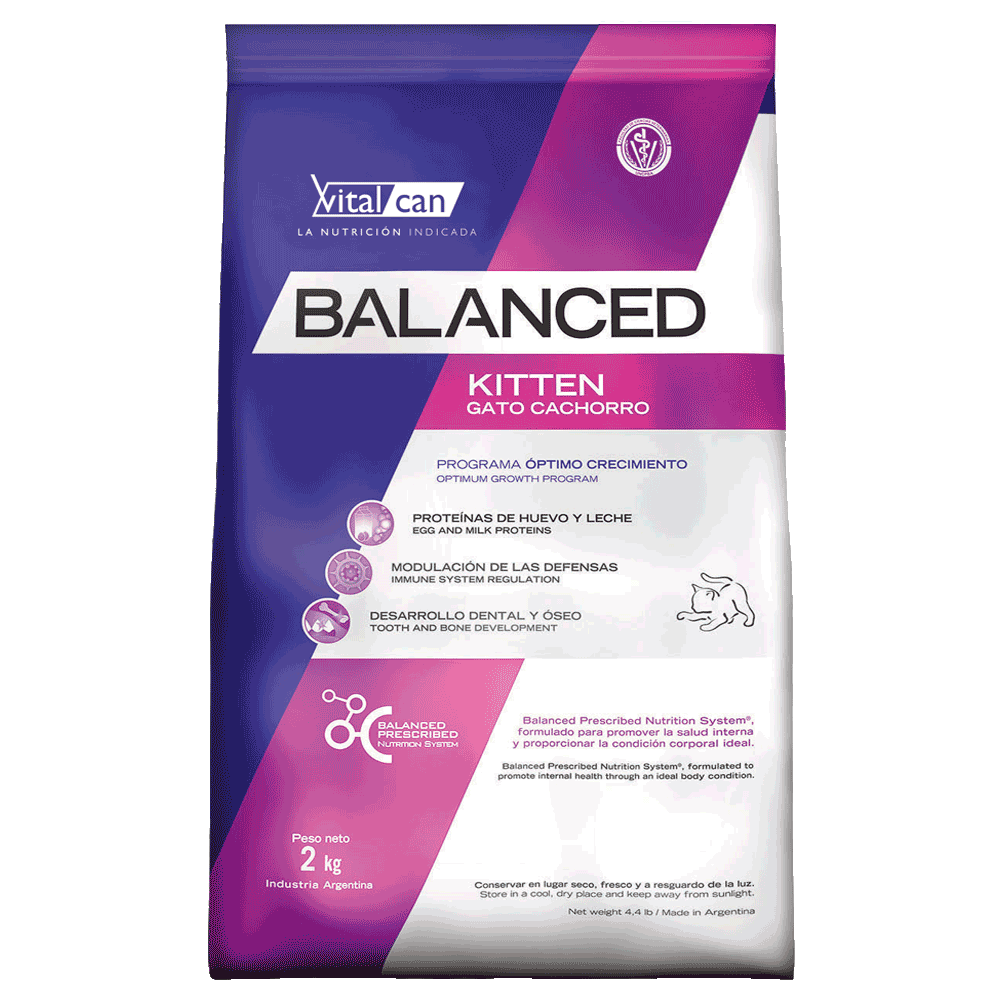 Bolsa de alimento Vital Can Balanced Gato Cachorro
