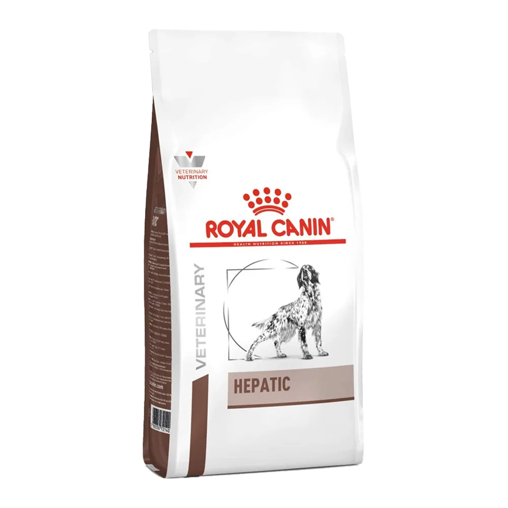 Bolsa de alimento medicado royal canin para perro, color blanco con rojo