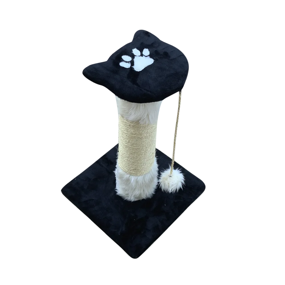 Rascador Patita Pequeño para gatos en color negro